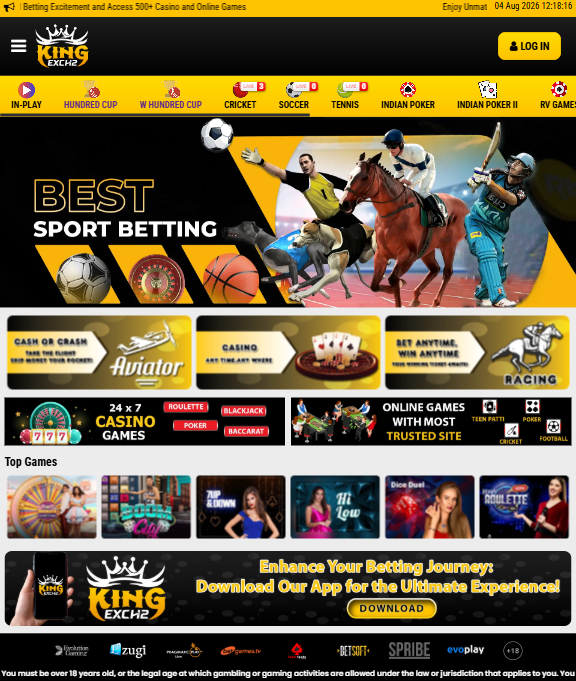 KingExch2 - Official Betting Exchange India
