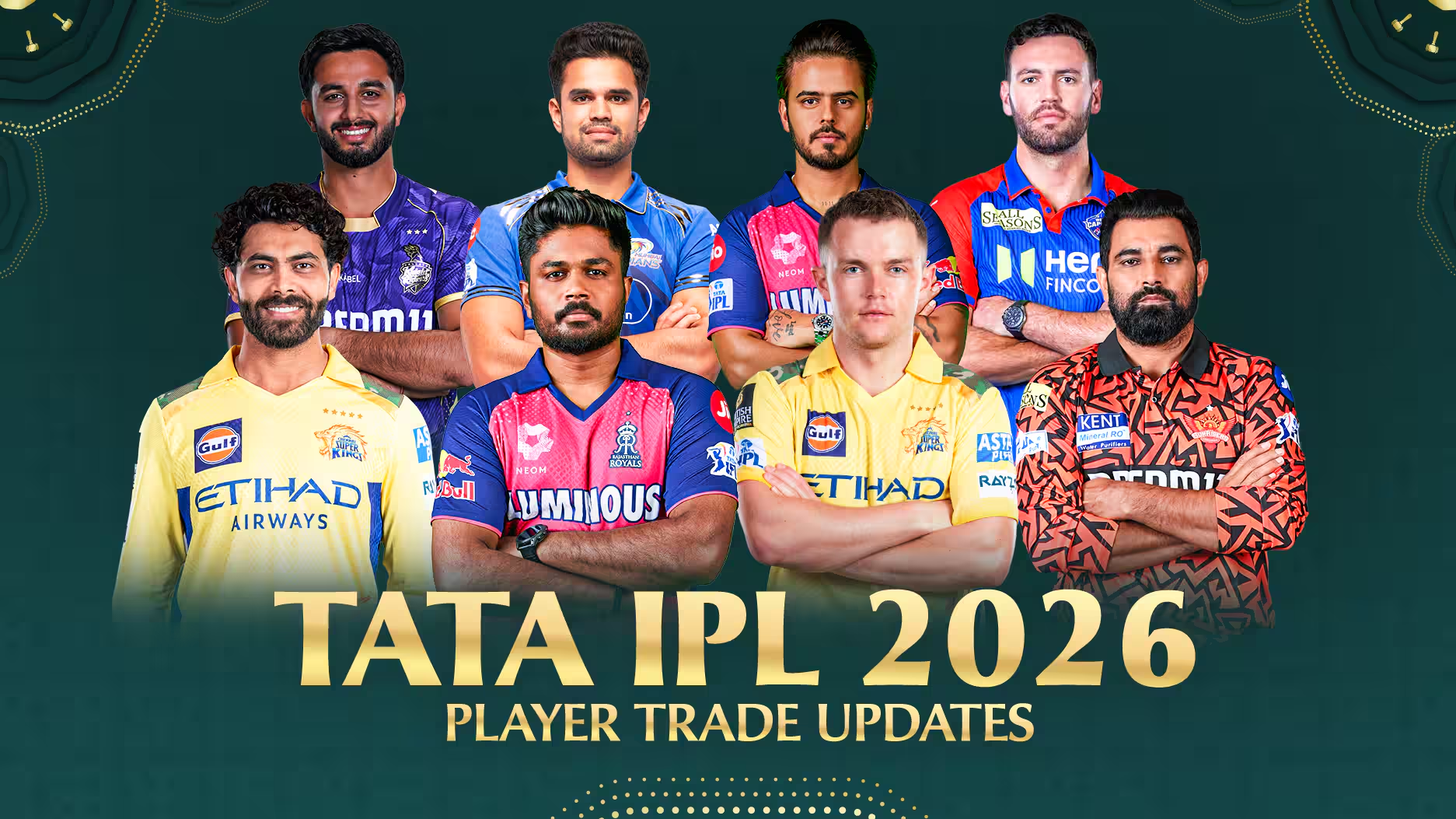 IPL 2026 all teams and captains - Bet on KingExch2